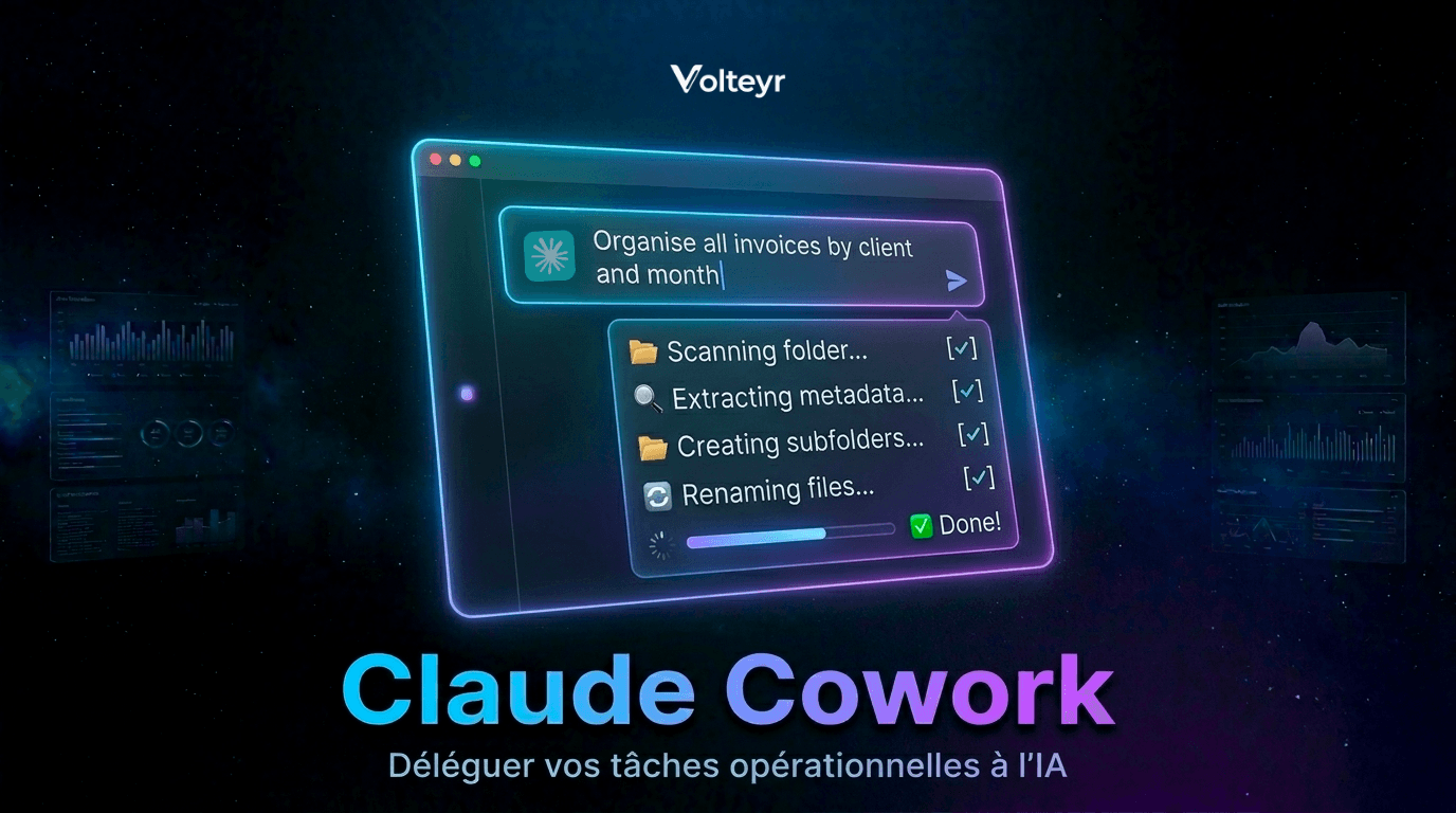Claude Cowork : déléguer vos tâches opérationnelles à l'IA
