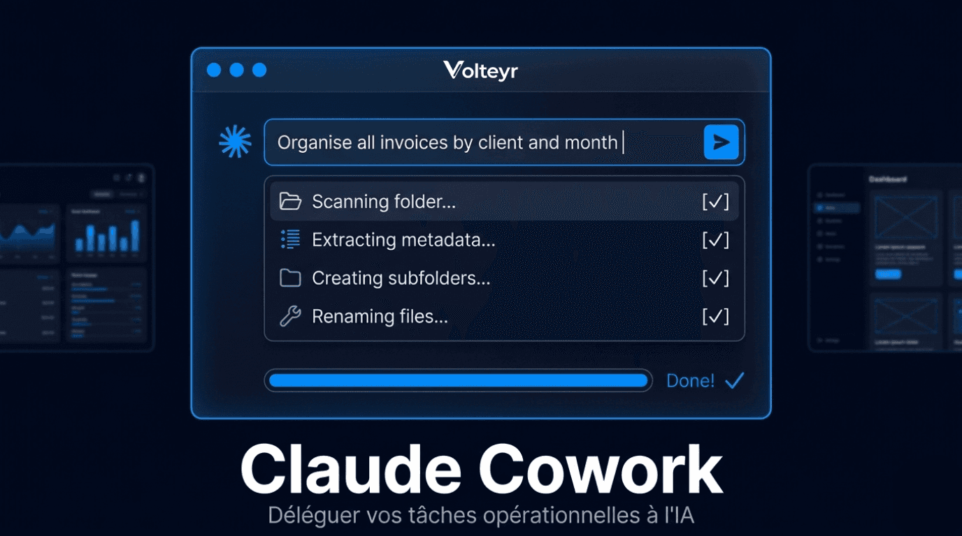 Claude Cowork : déléguer vos tâches opérationnelles à l'IA