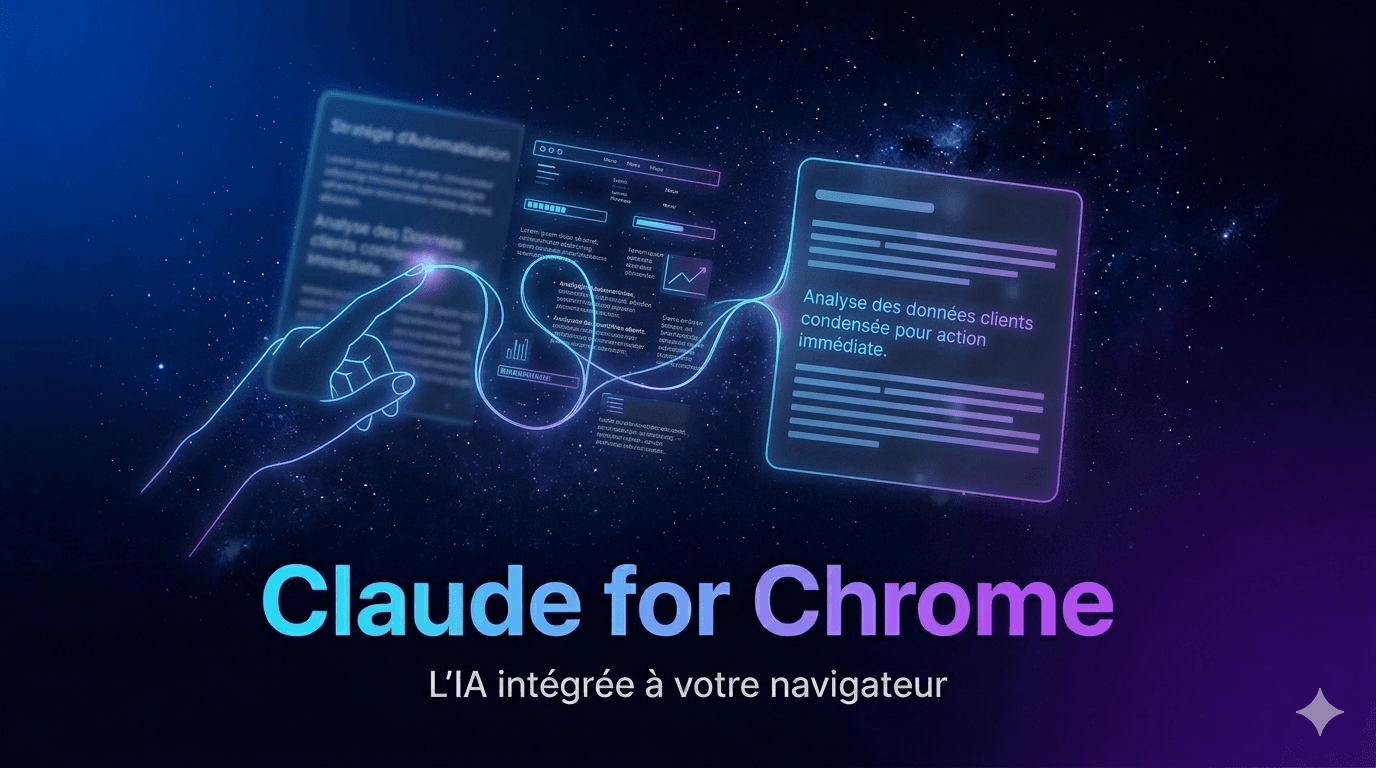 Extension Chrome Claude : intégrer l'IA dans votre navigation et vos outils