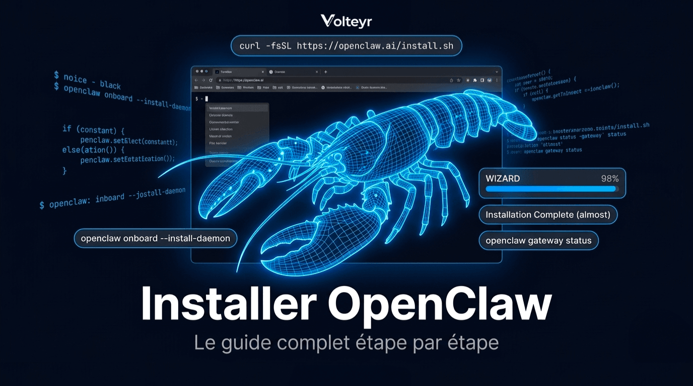 Comment installer OpenClaw : le guide complet étape par étape (2026)