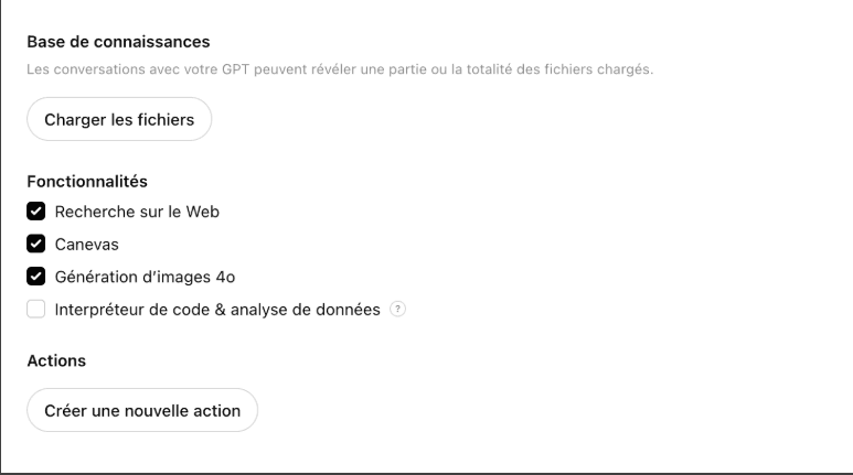 Illustration des GPTs personnalisés dans l'écosystème ChatGPT pour un usage métier